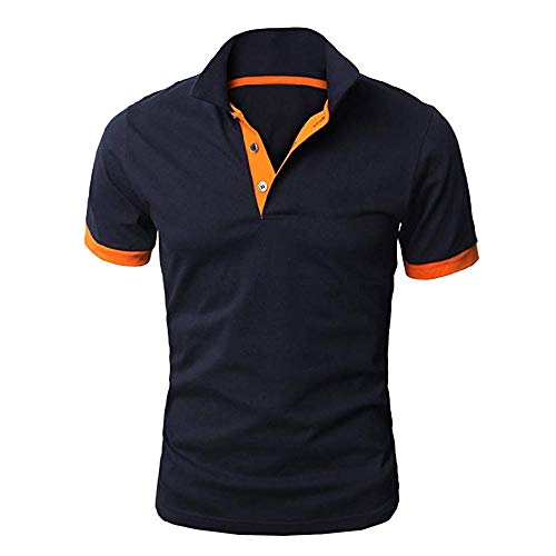 NOBRAND - Camiseta de manga corta para hombre Azul azul XXL