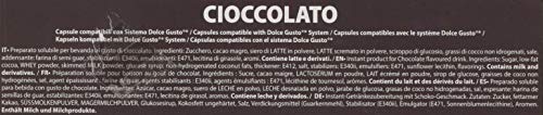 Note D'Espresso - Cápsulas de chocolate Exclusivamente Compatibles con cafeteras de cápsulas Nescafé* y Dolce Gusto* 14 g (caja de 48 unidades)