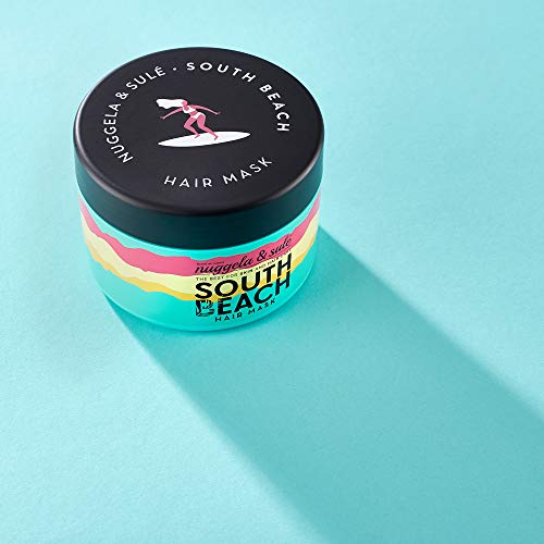 Nuggela & Sulé South Beach Hair Mask. Mascarilla con activos,"siliconas" naturales, biodegradables 250ml/8,45 Oz.-Manteca de Tucuma y Aceite de Pequi. Nutrición e hidratación intensa.