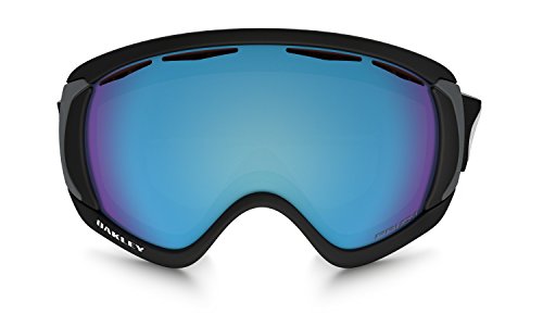 Oakley Canopy Gafas Deportivas, Unisex, Matte Black Blue Lens, 000