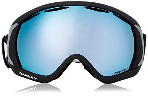 Oakley Canopy Gafas Deportivas, Unisex, Matte Black Blue Lens, 000