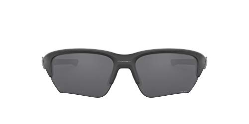 Oakley Flak Beta (A) 9372 Gafas, STEEL/PRIZMBLACKPOLARIZED, 65 Hombres