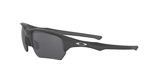 Oakley Flak Beta (A) 9372 Gafas, STEEL/PRIZMBLACKPOLARIZED, 65 Hombres