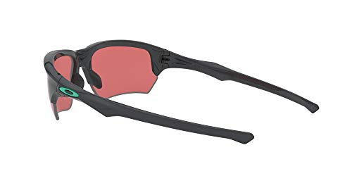 Oakley Flak Beta - Gafas de sol para hombre, ajuste asiático, color carbón/gris oscuro