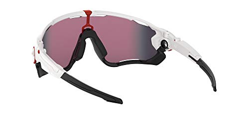 OAKLEY Jawbreaker OO9290 Gafas de sol para Unisex, Blanco Brillo