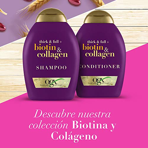 OGX -  Champú Biotina y Colágeno, 385 ml