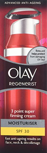 Olay Regenerist crema facial reafirmante intensiva 3 áreas SPF 30 50 ml