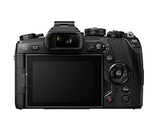 Olympus OM-D E-M1 Mark II Cámara de Sistema Micro Cuatro Tercios, 20.4 Megapíxeles, Estabilizador de Imagen de Cinco Ejes, Visor Electrónico, negro