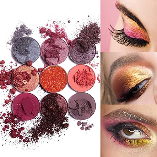 ONLYOILY Paleta De Sombras De Ojos Profesionales - Paleta Maquillaje - Altamente Pigmentados 35 Colores Brillantes y Mate