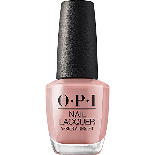 OPI Nail Laquer - Esmalte Uñas Duración de Hasta 7 Días, Efecto Manicura Profesional, 'Barefoot in Barcelona' Beige - 15 ml