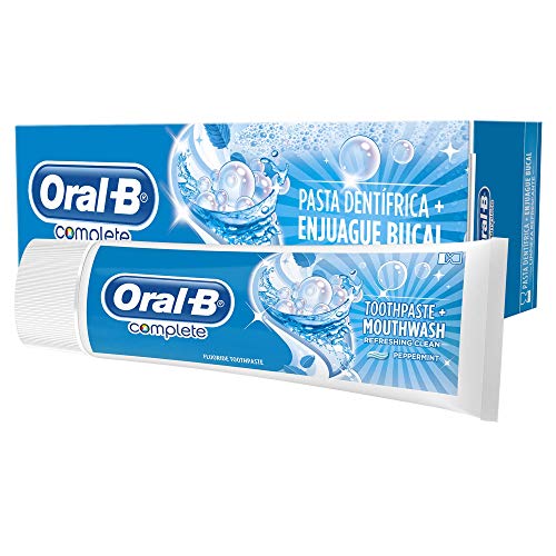 Oral-B Complete Limpieza Refrescante Pasta Dentífrica + Enjuague Bucal - 75 ml