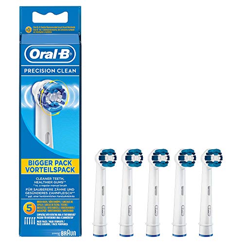 Oral-B Precision Clean - Cabezal de recambio para cepillo de dientes eléctrico, 5 unidades