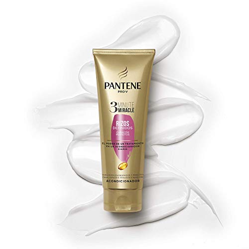 Pantene 3 Minute Miracle Rizos Definidos para Pelo Rizado - 6 Recipientes de 200 ml - Total: 1200 ml