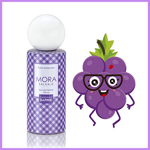 PARFUMS SAPHIR Fruit Attraction Mora Eau de Toilette para Mujeres - 100 ml