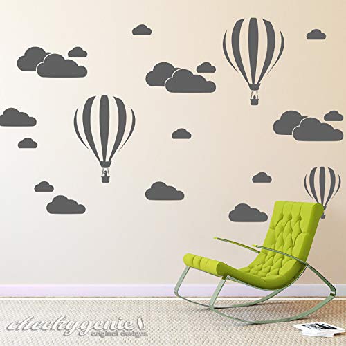 Pegatinas De Pared Animal De Dibujos Animados Personalidad Creativa Comercio Exterior Ebay Globo Aerostático Sala De Estar Blanca Dormitorio Decorativos Pegatinas De Pared