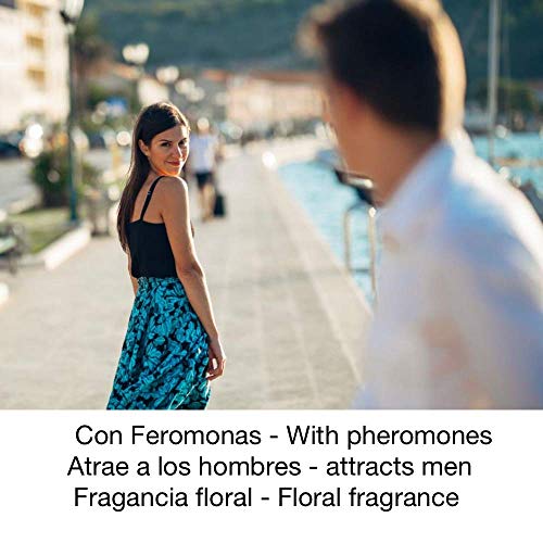 Perfume de mujer originales Pura Candela con feromonas colonia femenina esencia a rosas y talco fragancia especial.