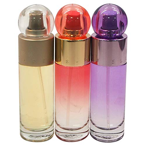 Perry Ellis 360 – Juego de 3 piezas de regalo de 1 oz Edt Spray, 1 oz Coral EDP Spray, 1 oz Morado Edp Spray3 Stück