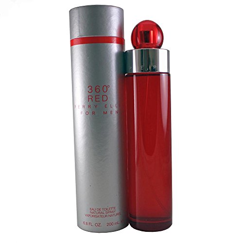 Perry Ellis 360 Red Eau de Toilette Spray for Men, 6.8 Ounce by Perry Ellis