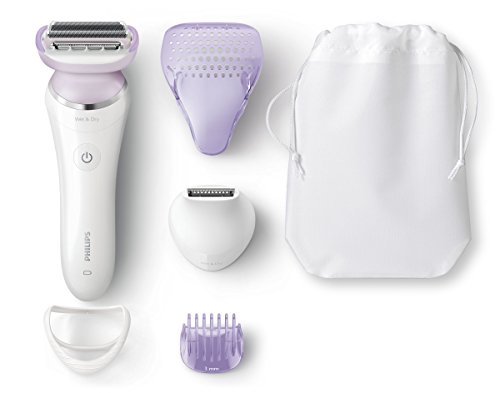 Philips SatinShave Prestige BRL170 - Depiladora femenina (Li-ion, Color blanco)