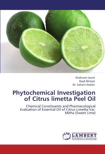 Phytochemical Investigation of Citrus limetta Peel Oil