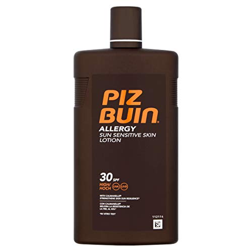 Piz Buin - Protección Solar, Loción allergy SPF 30 - Protección alta Bote 400 ml