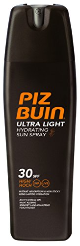 Piz Buin - Protección Solar Ultra Light 30 Spray, 200 ml