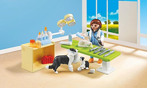 PLAYMOBIL Veterinaria- Playset, Multicolor, Miscelanea (5653)