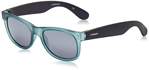 Polaroid P0115 JB N5N Gafas de sol, Azul (Bluette Royal Bl/Grey Silmir Pz), 46 Unisex Niños