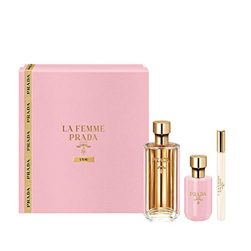 Prada Prada La Femme L Eau 100Ml Spray + Locion Corporal 100Ml + Roller Ball 10Ml 210 ml