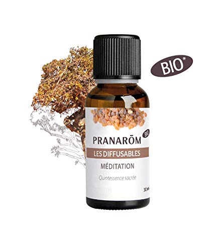 Pranarom Meditación Aceite Difusión, 30 ml, Pack de 1