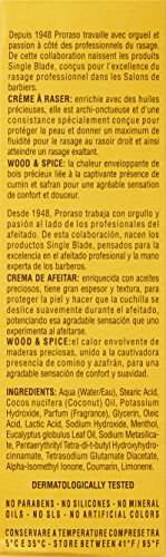 Proraso Crema de afeitar madera y especias - 275 ml