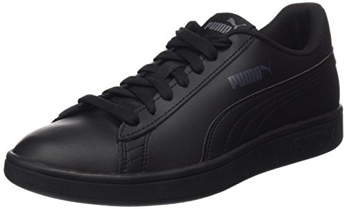 PUMA Smash V2 L, Zapatillas para Hombre, Negro Black Black, 43 EU