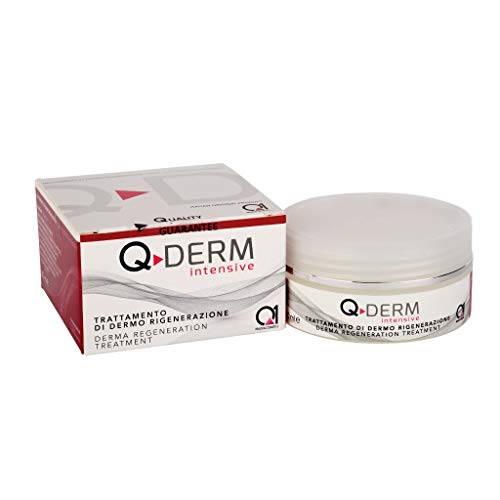 Q-DERM INTENSIVE crema para arrugas y cicatrices - regeneración y reparación. Rellena las arrugas, efecto contra el envejecimiento, reafirmante, voluminizante e hidratante