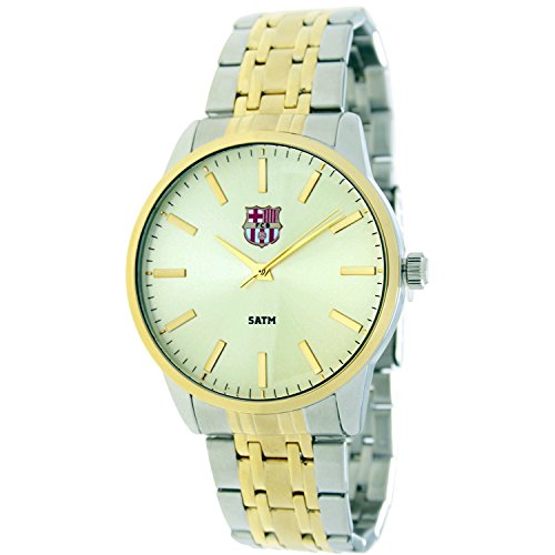 RADIANT Reloj analógico de caballero F.C.BARCELONA - Cadena bicolor - BA-15602 Enzo