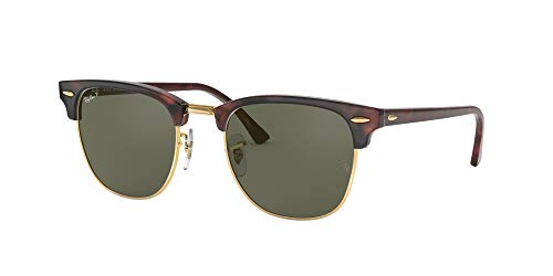 Ray-Ban 0RB3016 Gafas de sol, Negro, 49 para Hombre