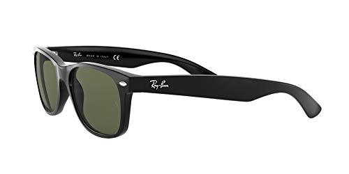 Ray-Ban 2132, Gafas de Sol Unisex, Multicolor (Crystal Green), 58 mm