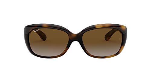 Ray-Ban 4101 Gafas de sol, Light Havana, 57 para Mujer