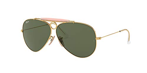 Ray-Ban Aviator RB 3025, Gafas de Sol Unisex, Dorado (Gold), 58 mm