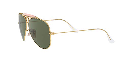 Ray-Ban Aviator RB 3025, Gafas de Sol Unisex, Dorado (Gold), 58 mm