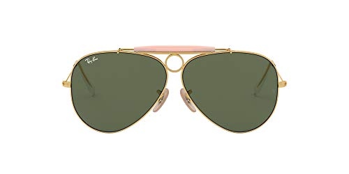 Ray-Ban Aviator RB 3025, Gafas de Sol Unisex, Dorado (Gold), 58 mm