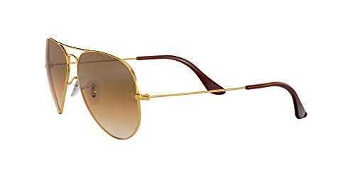 Ray-Ban - Gafas de sol Aviador 0RB3025-001/51 MOD. 3025 SOLE001/51, Oro/ marrón Grad