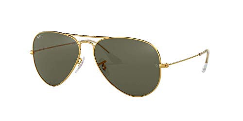 Ray-Ban - Gafas de sol Aviador RB3025 Aviator metal, Gold