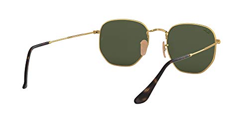 Ray-Ban Hexagonal Flat Lenses Gafas de sol, Oro (Gold), 54 para Hombre