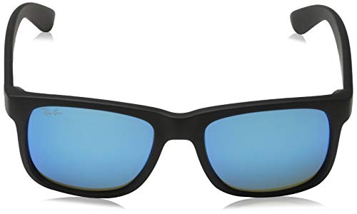 Ray-Ban Hombre Justin gafas de sol RB4165, Negro, Negro (Gold 622/5A), One Size