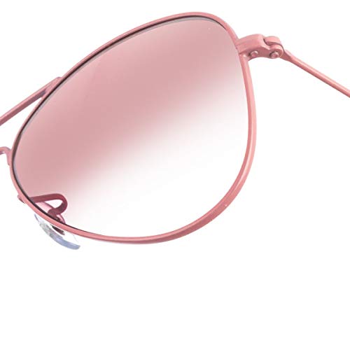 Ray-Ban JUNIOR Aviator Junior Gafas de sol, Pink, 50 Unisex-Niño