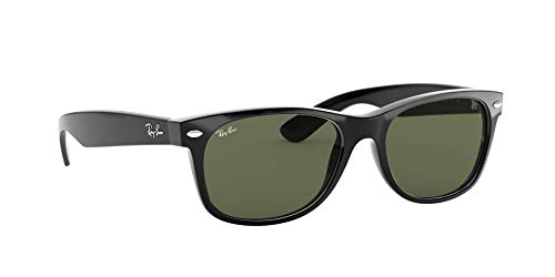 Ray Ban MOD. 2132, Gafas de Sol Unisex, Negro (Black Frame/Green), 52 mm