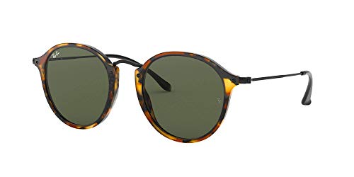 Ray-Ban Rb 2447 Gafas de sol, Spotted Black Havana, 49 para Hombre