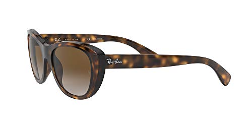 Ray-Ban Rb4227 Gafas de sol, Light Havana, 55 para Mujer