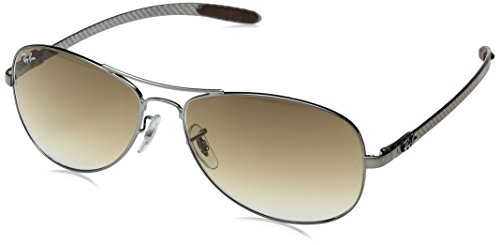 Ray-Ban Rb8301 Gafas de sol, Gunmetal, 59 para Hombre