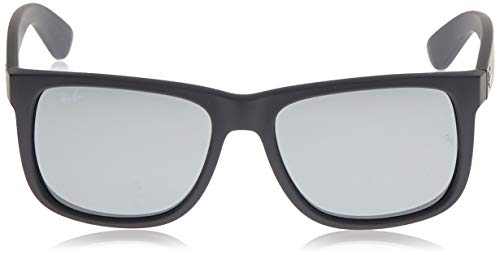 Rayban Justin RB4165 - Gafas de sol Unisex, Negro (Gris 622/6G), 55 mm